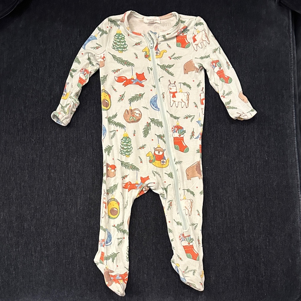 Angel Dear Christmas Bamboo Onesie